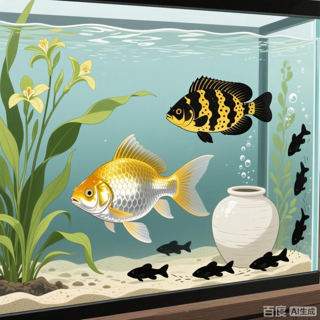 招財魚和哪些魚混養最和諧，招財魚與哪些魚混養最和諧招財魚混養需要注意哪些事項