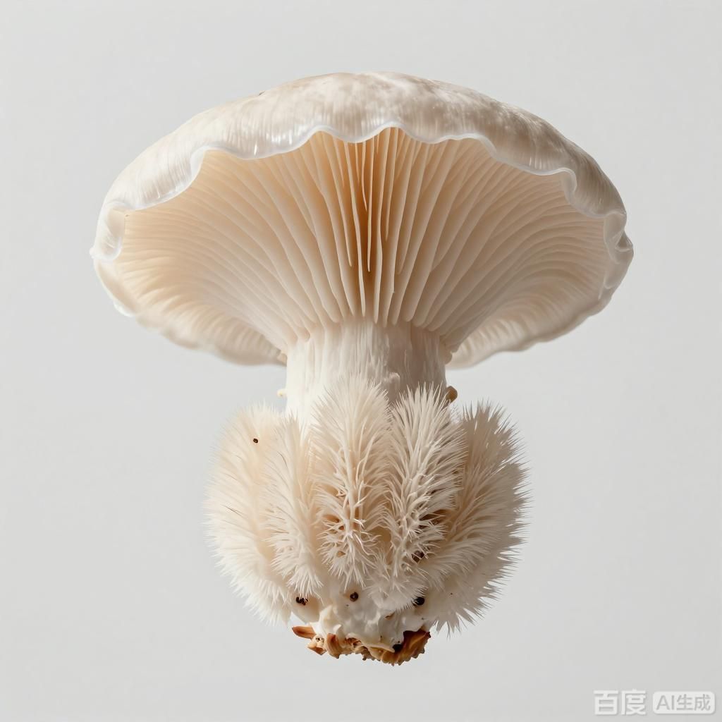 提供幾張菌鰓和蟲鰓的圖片對比，菌鰓與蟲鰓的區別