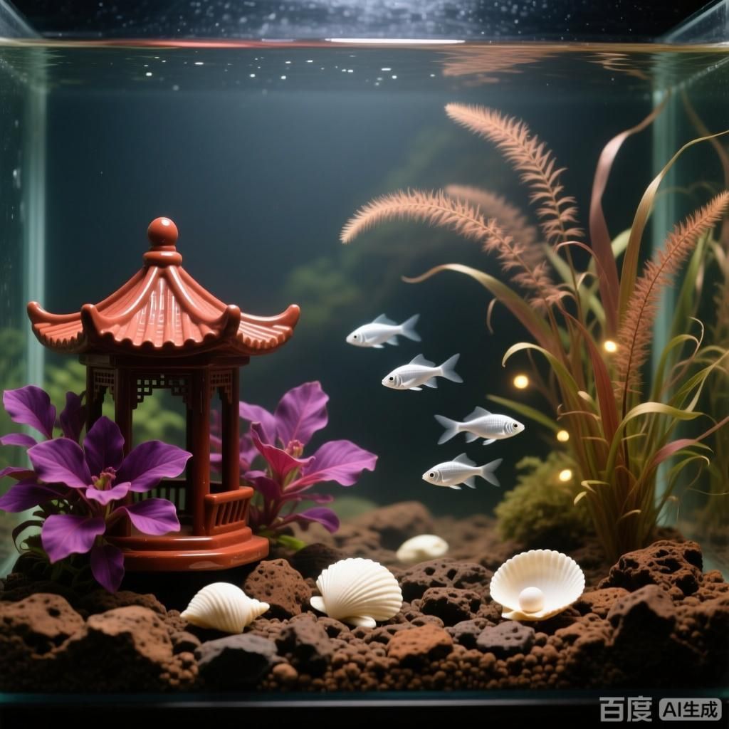 如何搭配魚缸中的植物和裝飾，如何搭配魚缸中的植物