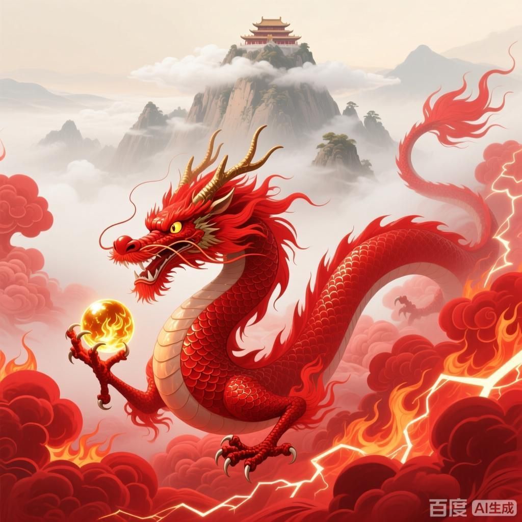 紅龍發(fā)色的文化意義，紅龍發(fā)色在文化中具有深遠的象征意義，代表著好運和繁榮