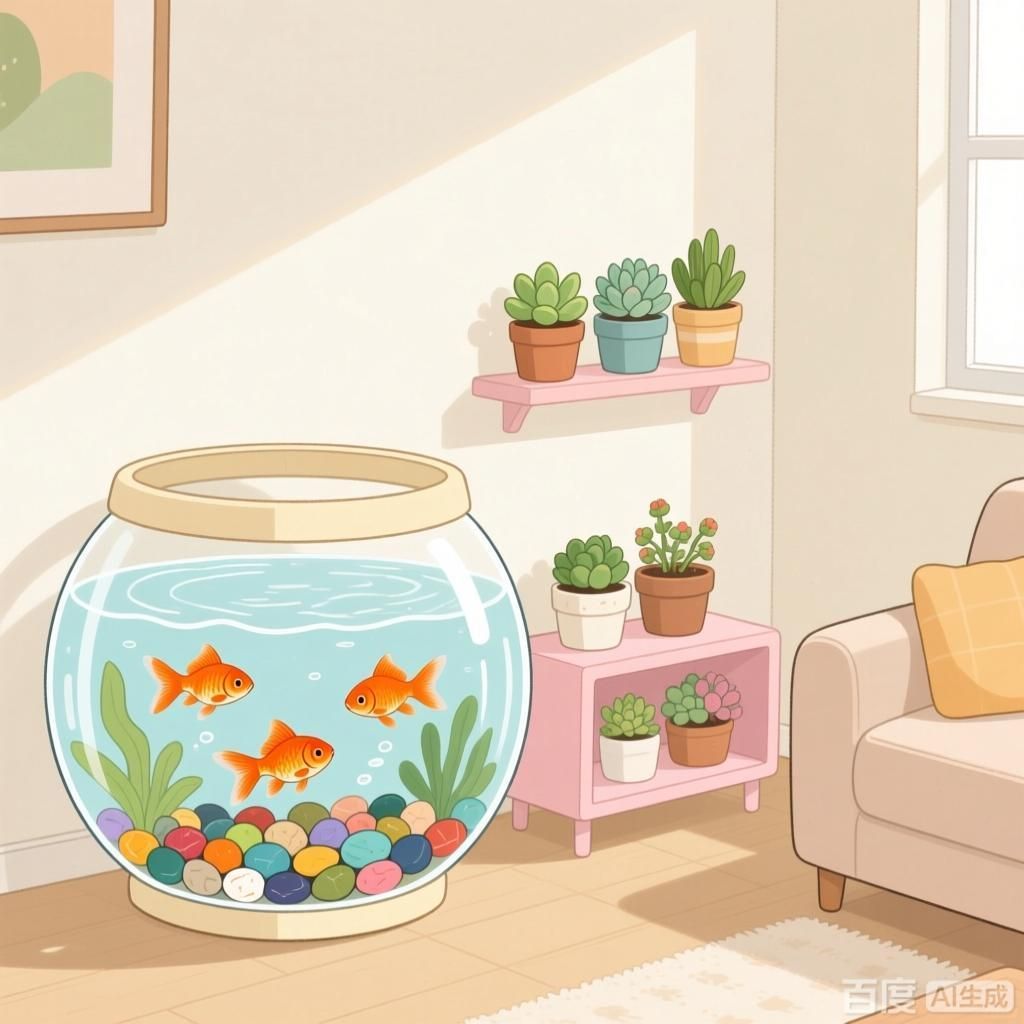魚缸放客廳南方最佳位置，四張圖均展示客廳南方位置擺放魚缸的場景