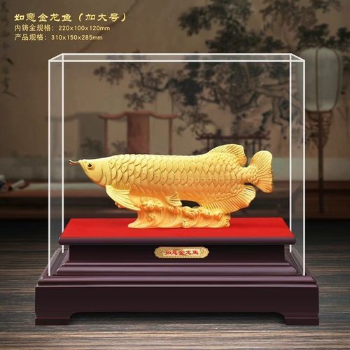 能否提供一張龍魚招財的配圖，龍魚招財的科學解釋