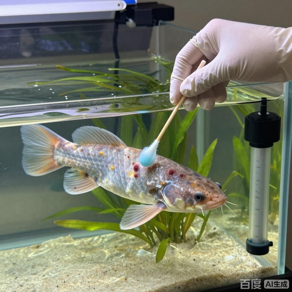 詳解龍魚真菌感染的治療方法，如何治療龍魚真菌感染