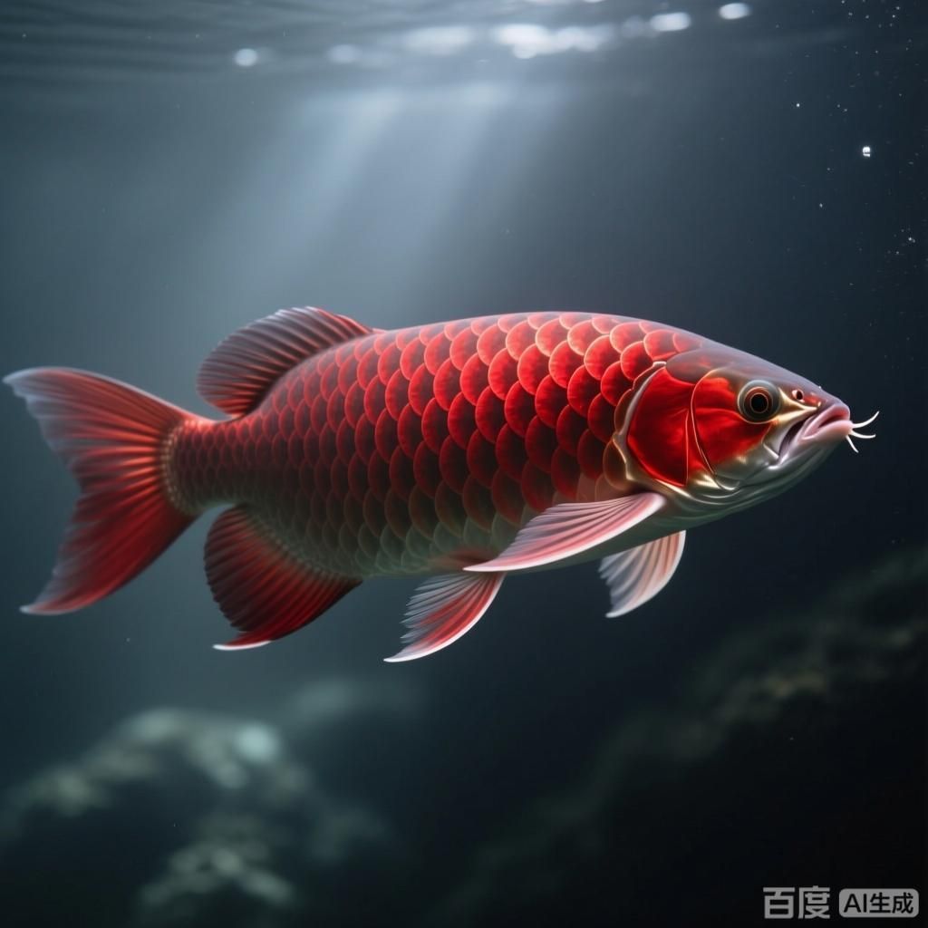 如何拍攝暗調(diào)背景下的紅龍魚，暗調(diào)背景下的紅龍魚