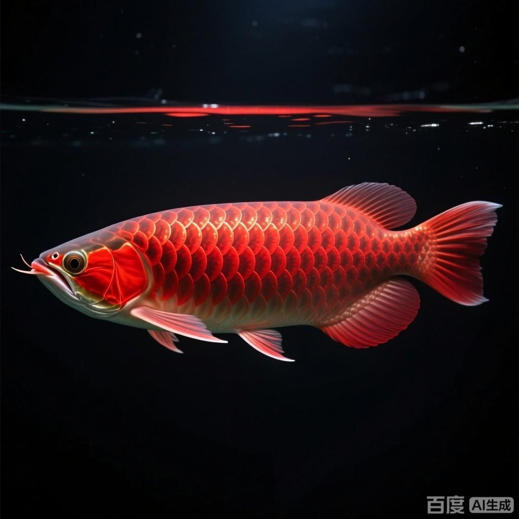如何拍攝暗調(diào)背景下的紅龍魚，暗調(diào)背景下的紅龍魚
