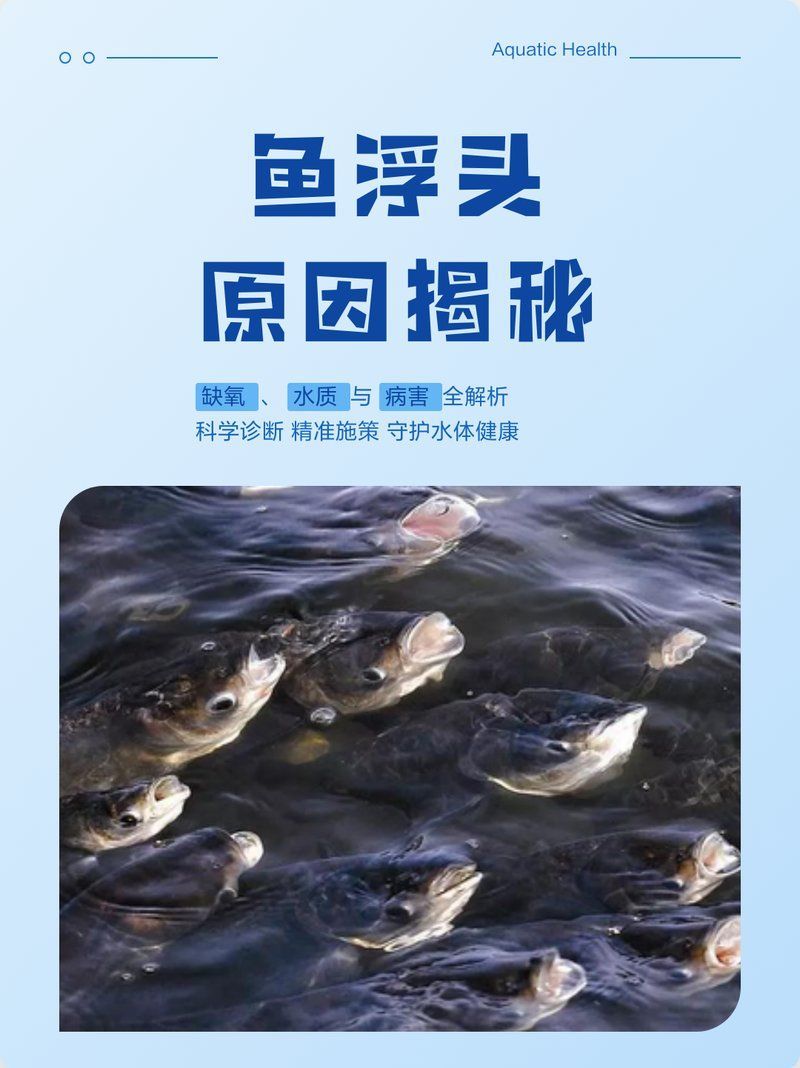 如何判斷魚浮頭的原因，浮頭是魚類在水下呼吸時