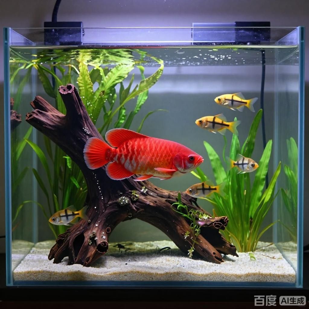 給我推薦一些適合與純紅龍魚混養(yǎng)的魚，與純紅龍魚混養(yǎng)的魚需要多大空間 給我推薦一些適合與純紅龍魚混養(yǎng)的魚，與純紅龍魚混養(yǎng)的魚需要多大空間 龍魚百科 第1張