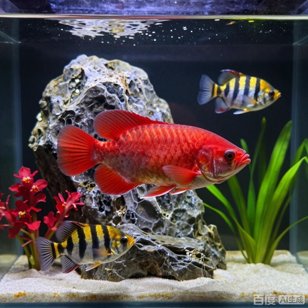 給我推薦一些適合與純紅龍魚混養(yǎng)的魚，與純紅龍魚混養(yǎng)的魚需要多大空間 給我推薦一些適合與純紅龍魚混養(yǎng)的魚，與純紅龍魚混養(yǎng)的魚需要多大空間 龍魚百科 第3張