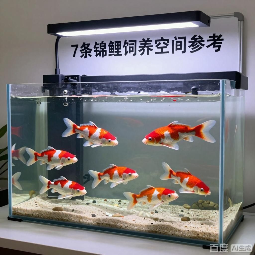 魚缸里養七條魚需要多大的空間，七條魚在60的魚缸里會顯得擁擠嗎？
