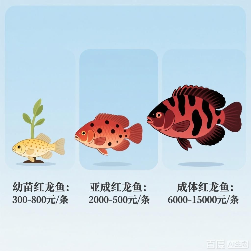 紅龍魚價格多少錢一條，紅龍魚市場價格波動大嗎紅龍魚價格波動大嗎