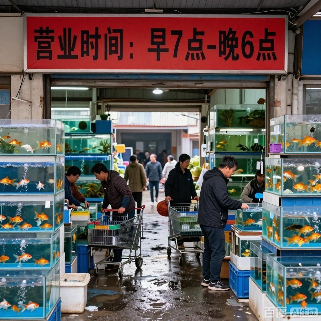 觀賞魚批發(fā)市場營業(yè)時(shí)間，觀賞魚批發(fā)市場的營業(yè)時(shí)間