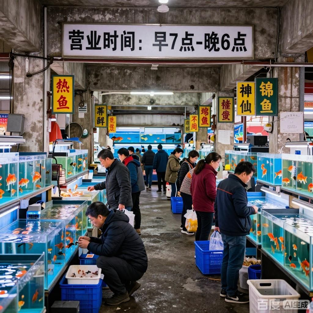 觀賞魚批發(fā)市場營業(yè)時(shí)間，觀賞魚批發(fā)市場的營業(yè)時(shí)間