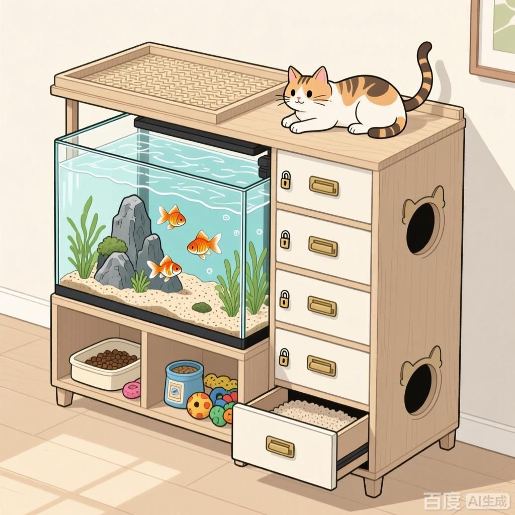 貓魚共養的最佳布局，如何設計貓魚共養的布局