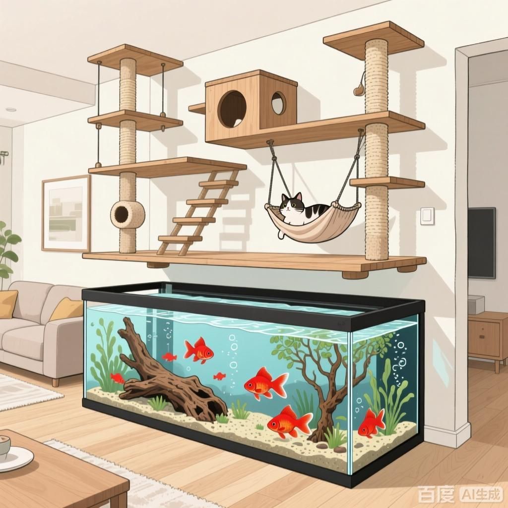 貓魚共養的最佳布局，如何設計貓魚共養的布局