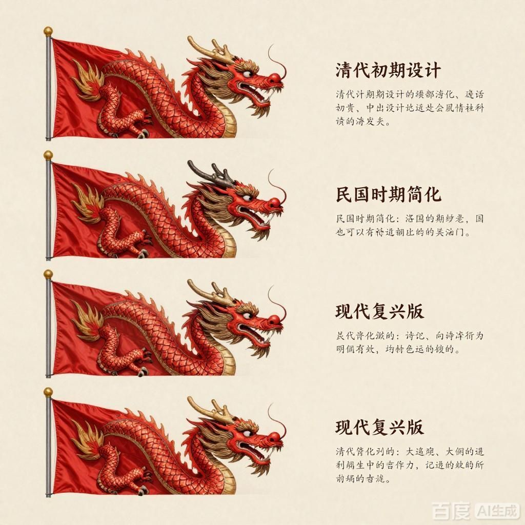 詳解紅龍旗的設(shè)計(jì)歷史，紅龍旗的設(shè)計(jì)靈感來源于英格蘭的神話傳說，設(shè)計(jì)靈感來源是什么