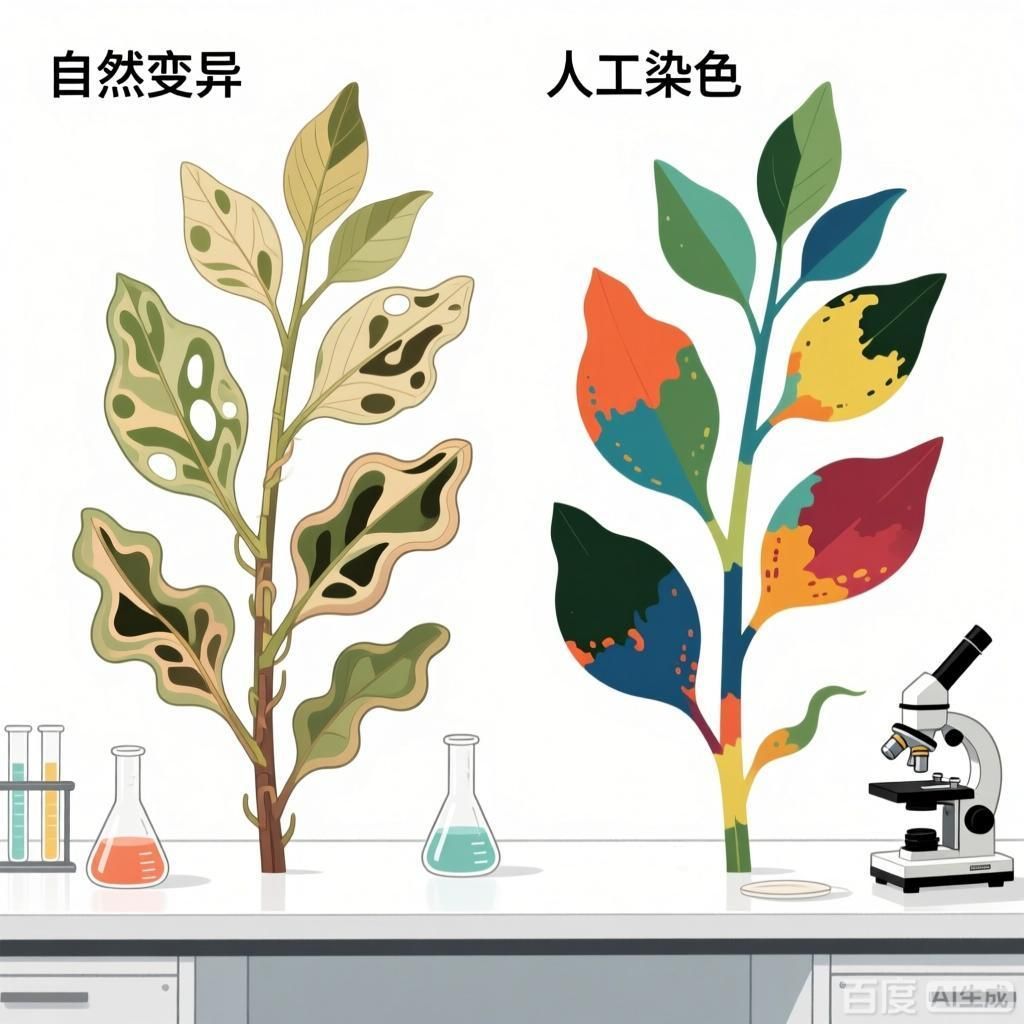 能否提供更多區分自然變異和人工染色的方法，變異與人工染色的區別 能否提供更多區分自然變異和人工染色的方法，變異與人工染色的區別 龍魚百科 第1張