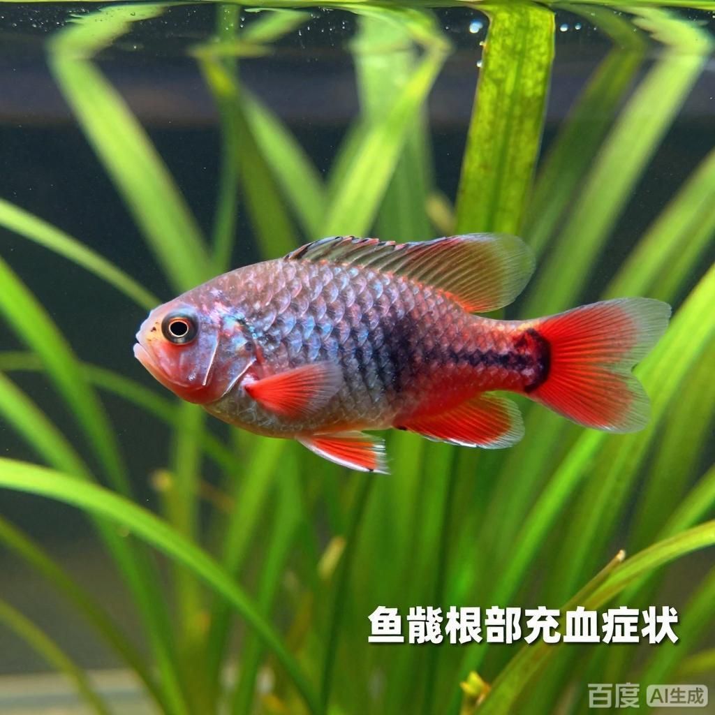 詳細介紹迷你鸚鵡魚鰭根部充血的癥狀，迷你鸚鵡魚鰭根部充血怎么辦