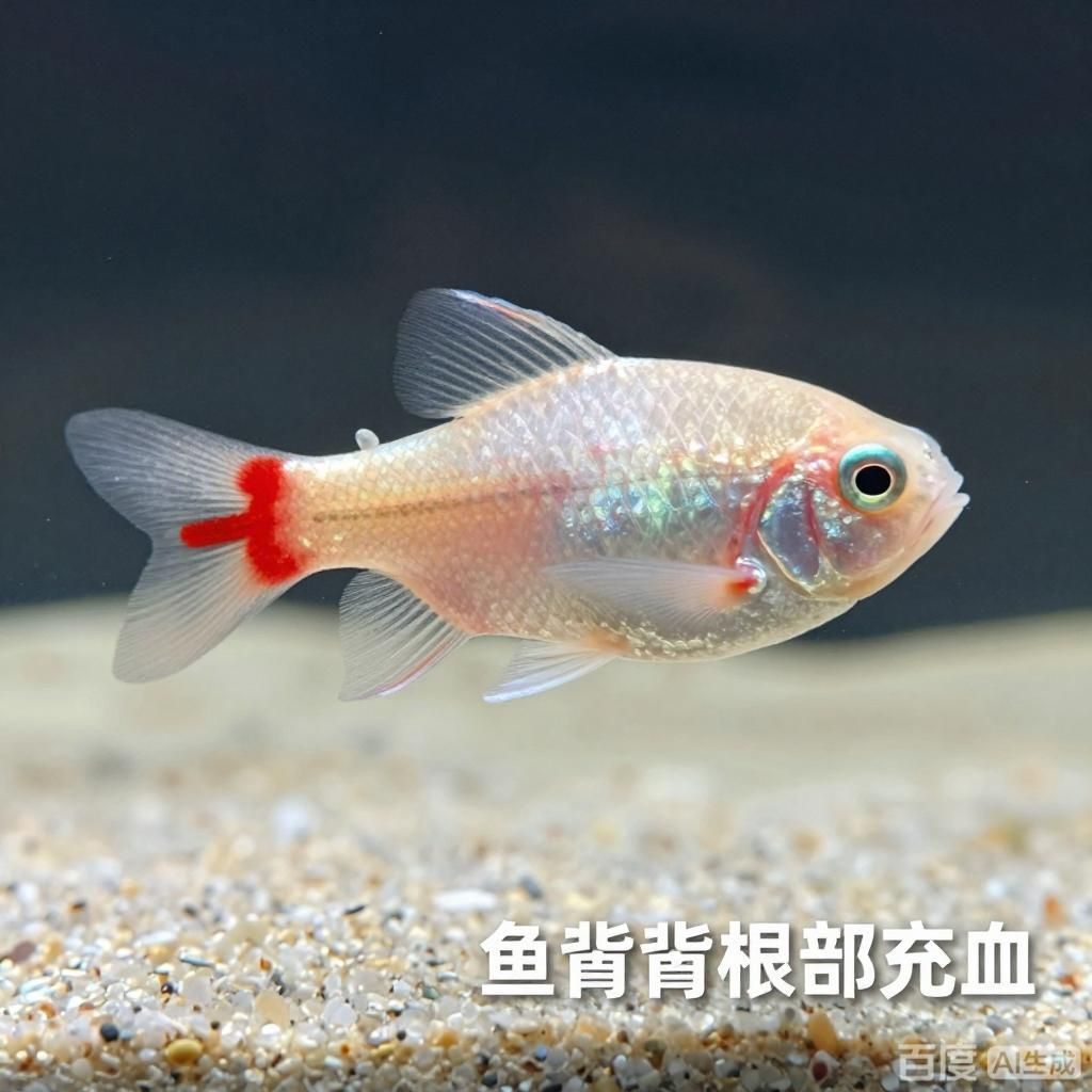 詳細介紹迷你鸚鵡魚鰭根部充血的癥狀，迷你鸚鵡魚鰭根部充血怎么辦