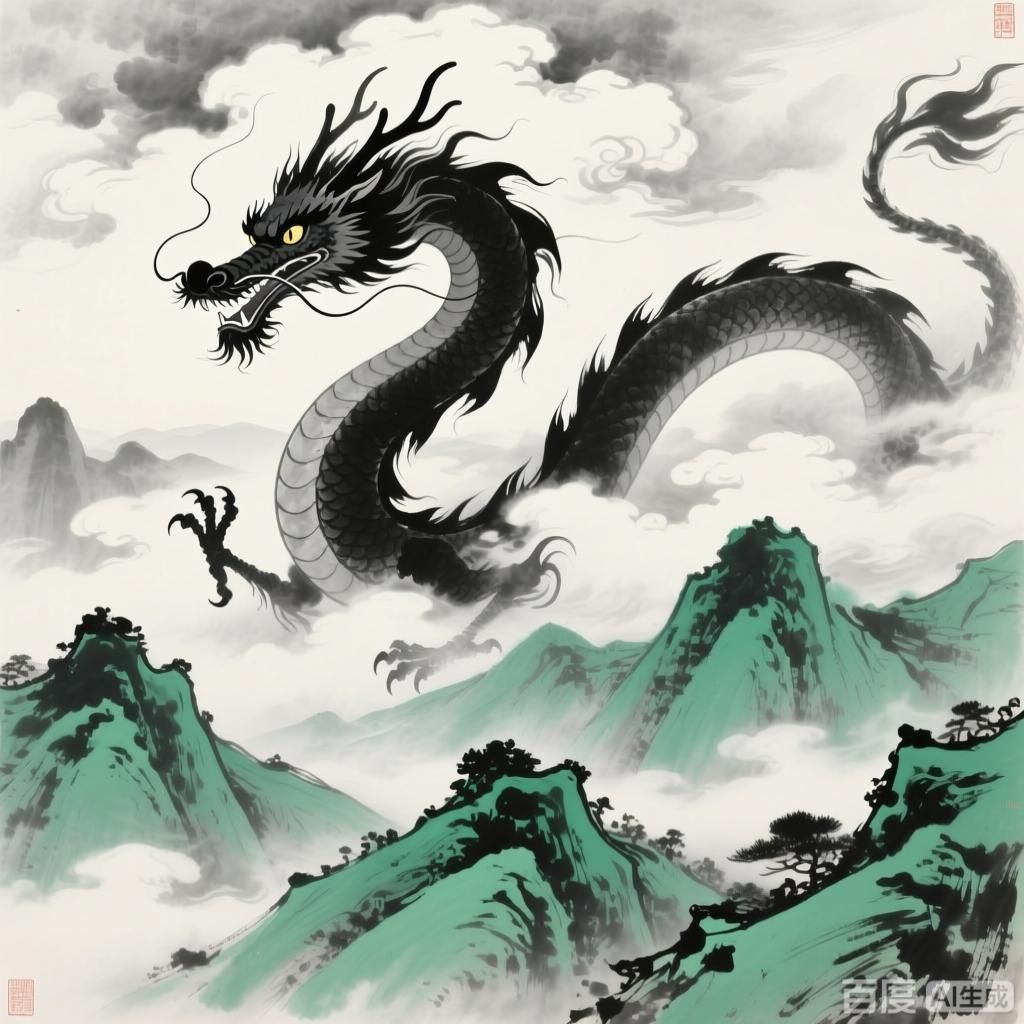 黑龍在文化中象征什么，黑龍在中國文化中的象征意義