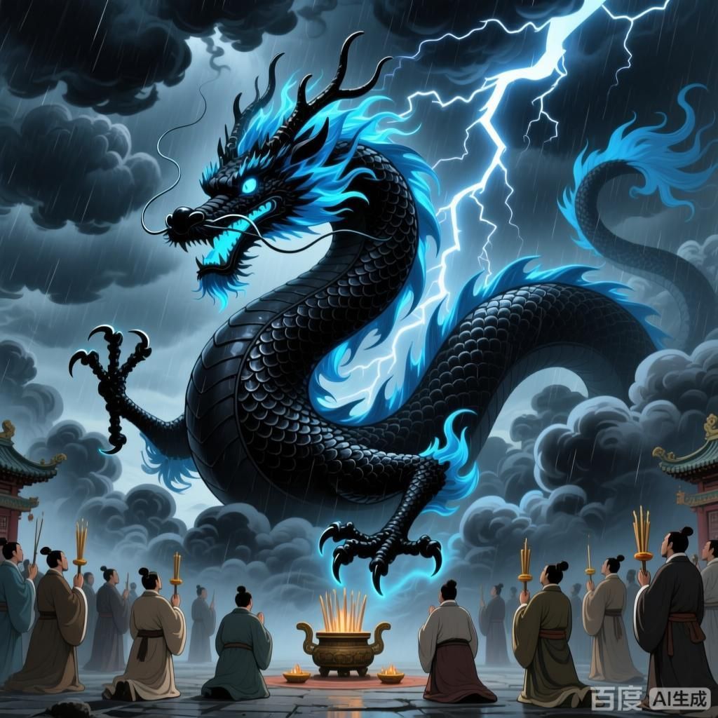 黑龍在文化中象征什么，黑龍在中國文化中的象征意義