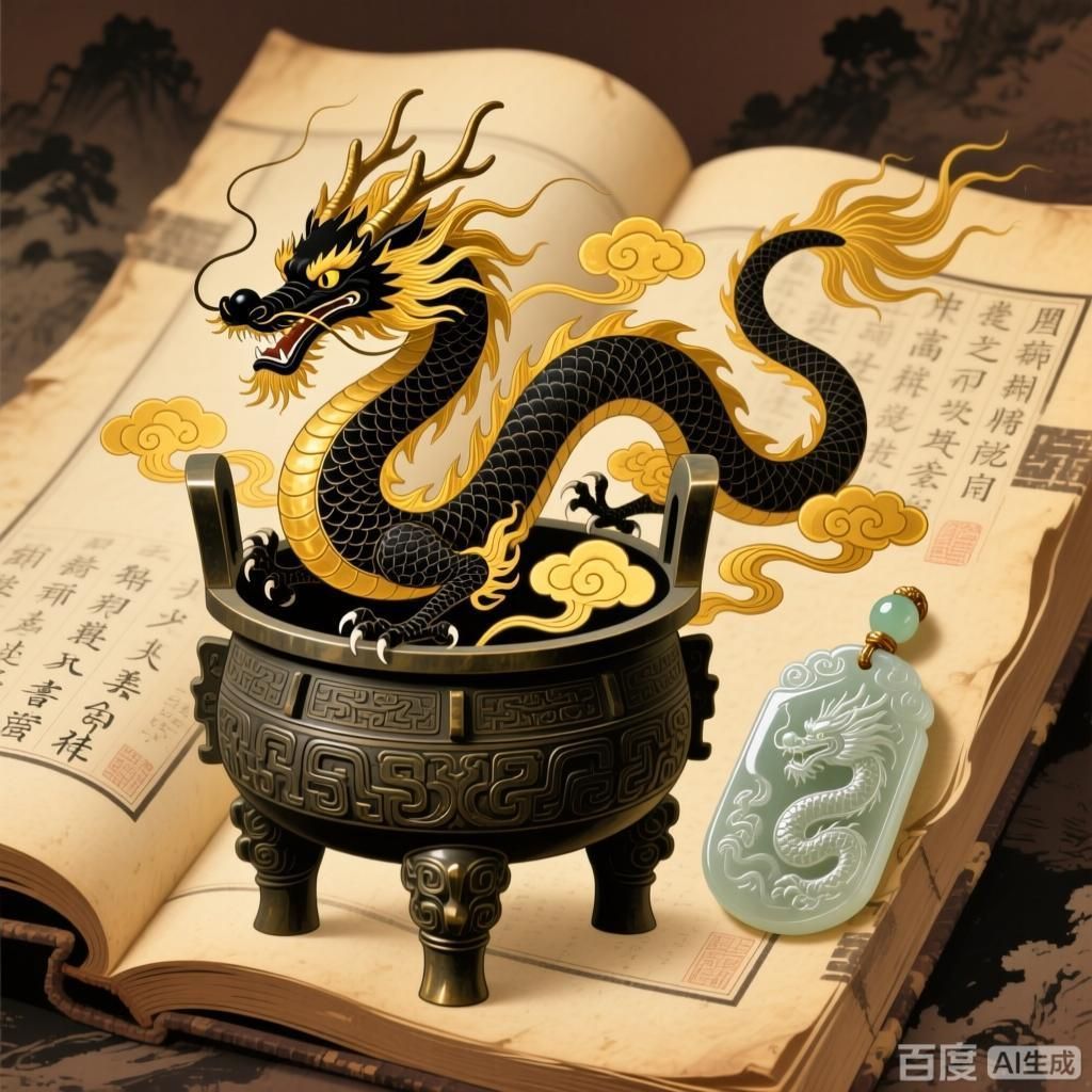 黑龍在文化中象征什么，黑龍在中國文化中的象征意義