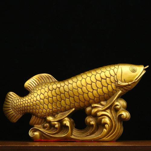 有沒有龍頭魚擺件的圖片示例，龍頭魚擺件有哪些材質選擇