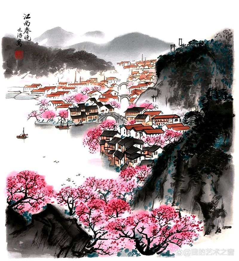 如何搭配國畫元素以增強視覺效果，國畫元素在現代設計中扮演著重要角色