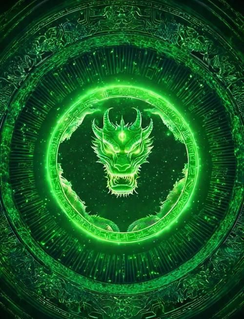 給我一張青龍符的圖片