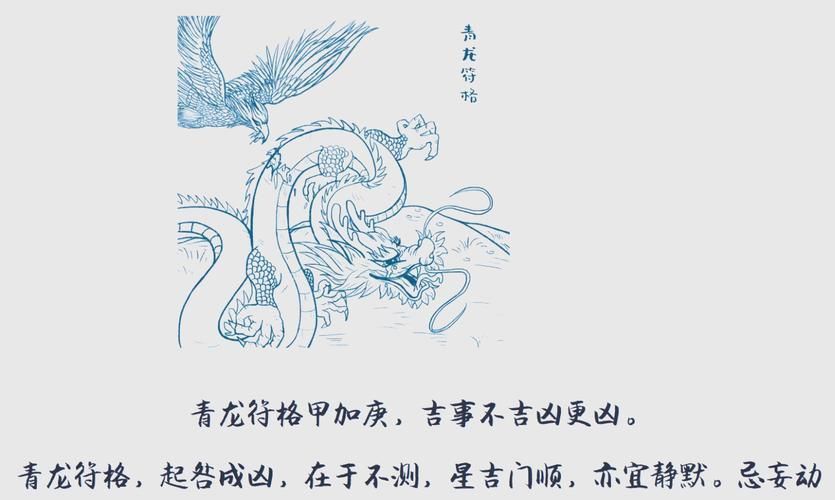 給我一張青龍符的圖片