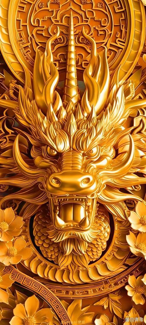 招財(cái)龍圖片有哪些風(fēng)格，中國(guó)傳統(tǒng)風(fēng)格招財(cái)龍圖片