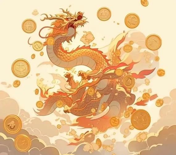 招財(cái)龍圖片有哪些風(fēng)格，中國(guó)傳統(tǒng)風(fēng)格招財(cái)龍圖片
