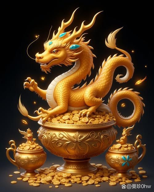 招財(cái)龍圖片有哪些風(fēng)格，中國(guó)傳統(tǒng)風(fēng)格招財(cái)龍圖片