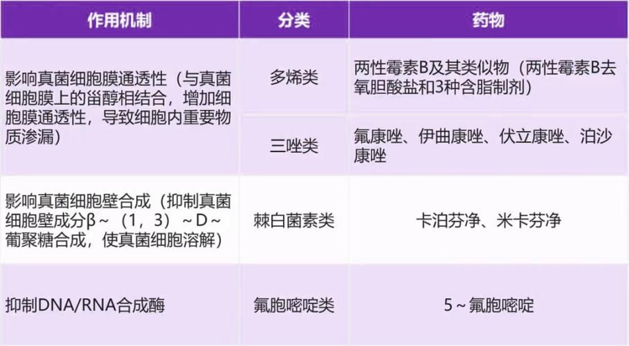 如何選擇適合的抗真菌藥物，抗真菌藥物列表信息整理完成,選擇適合外科清創的抗真菌藥物