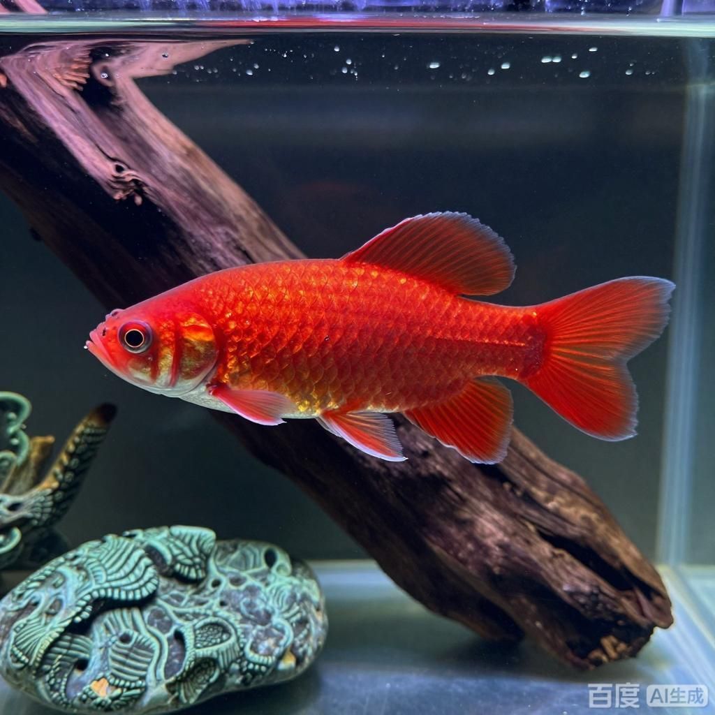 紅龍發色的流行趨勢，四張圖圍繞紅龍魚發色流行趨勢展開