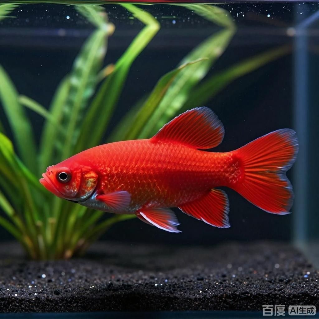紅龍發色的流行趨勢，四張圖圍繞紅龍魚發色流行趨勢展開