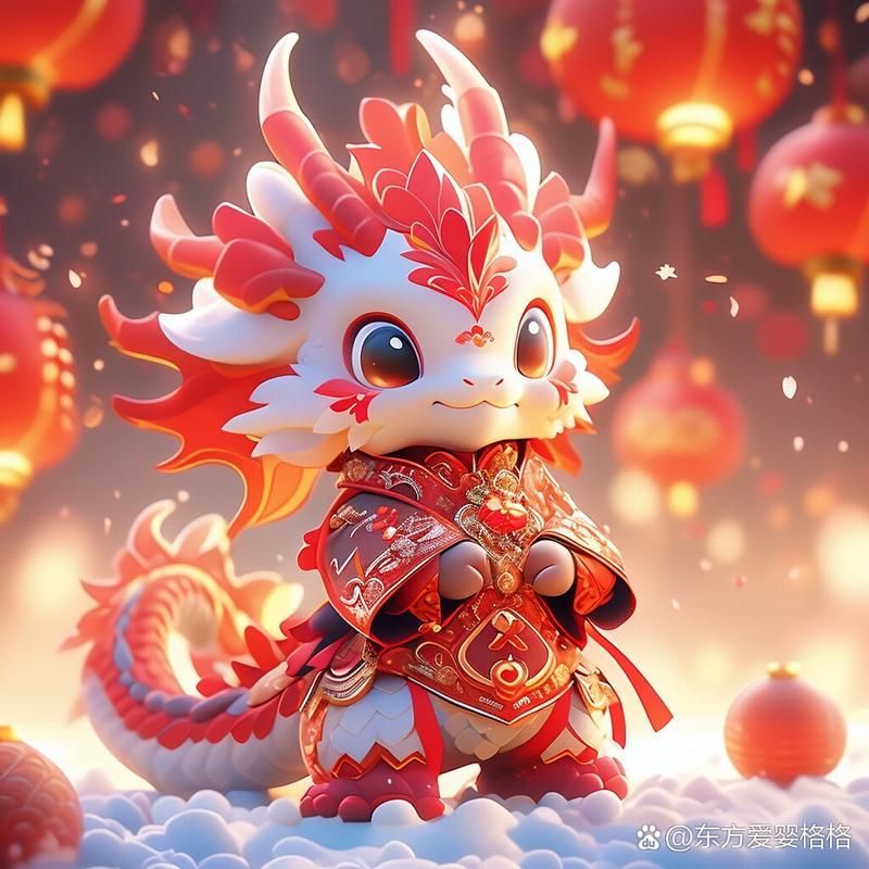 推薦幾款熱門紅龍微信頭像，紅龍微信頭像分類清單