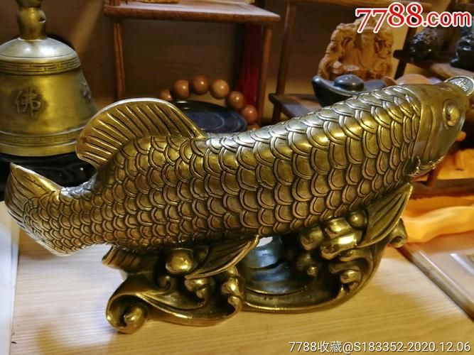給我一些古銅官銅金龍魚擺件的真品圖片，古銅官銅金龍魚擺件有哪些收藏價值