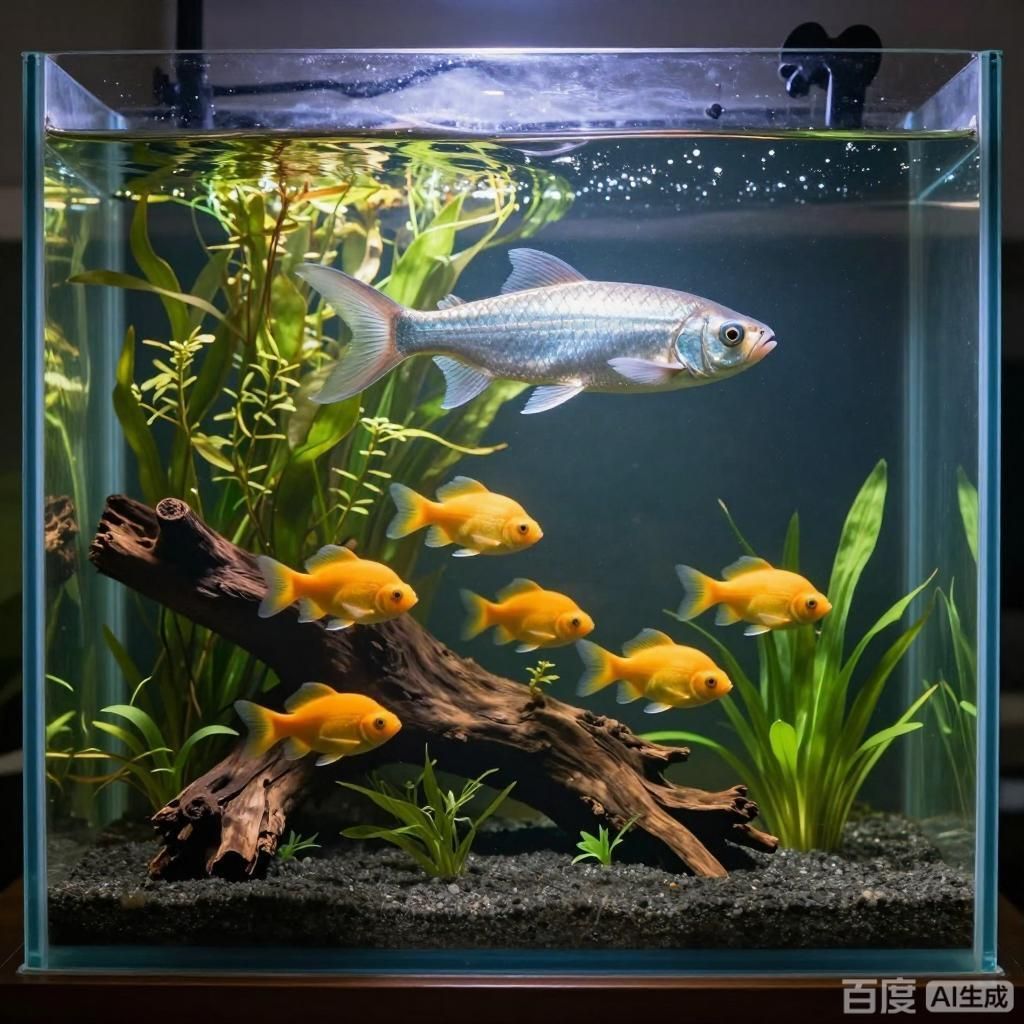 龍魚(yú)和招財(cái)魚(yú)混養(yǎng)需要多大的魚(yú)缸，魚(yú)和招財(cái)魚(yú)混養(yǎng)需要多大的魚(yú)缸，龍魚(yú)和招財(cái)魚(yú)混養(yǎng)有哪些注意事項(xiàng)