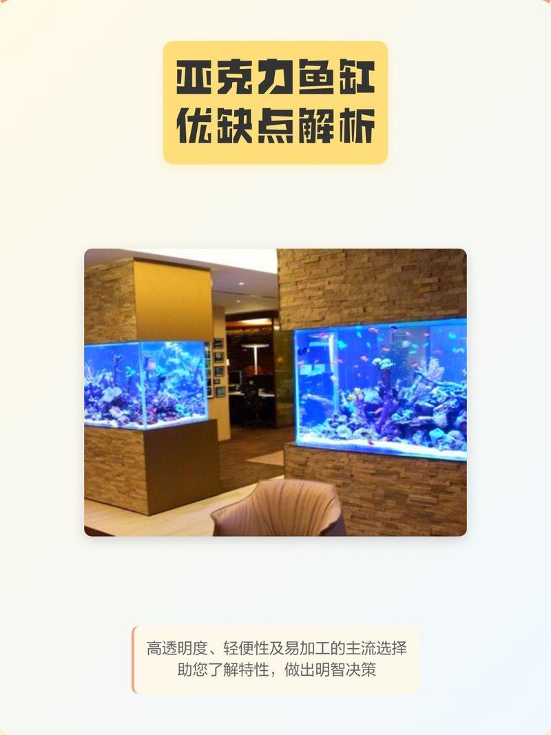亞克力魚缸有哪些優缺點，亞克力魚缸優缺點解析