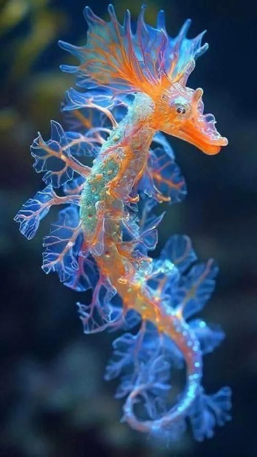 給我一些海龍魚和海馬的圖片，海龍魚和海馬有哪些常見種類對比表，海龍魚和海馬有哪些區別