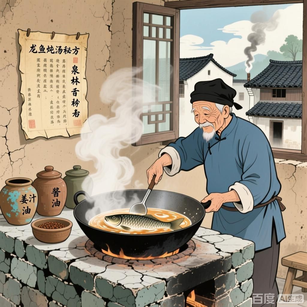 給我一些關于泉林鎮龍魚美食的歷史背景信息，林鎮龍魚美食的歷史背景信息