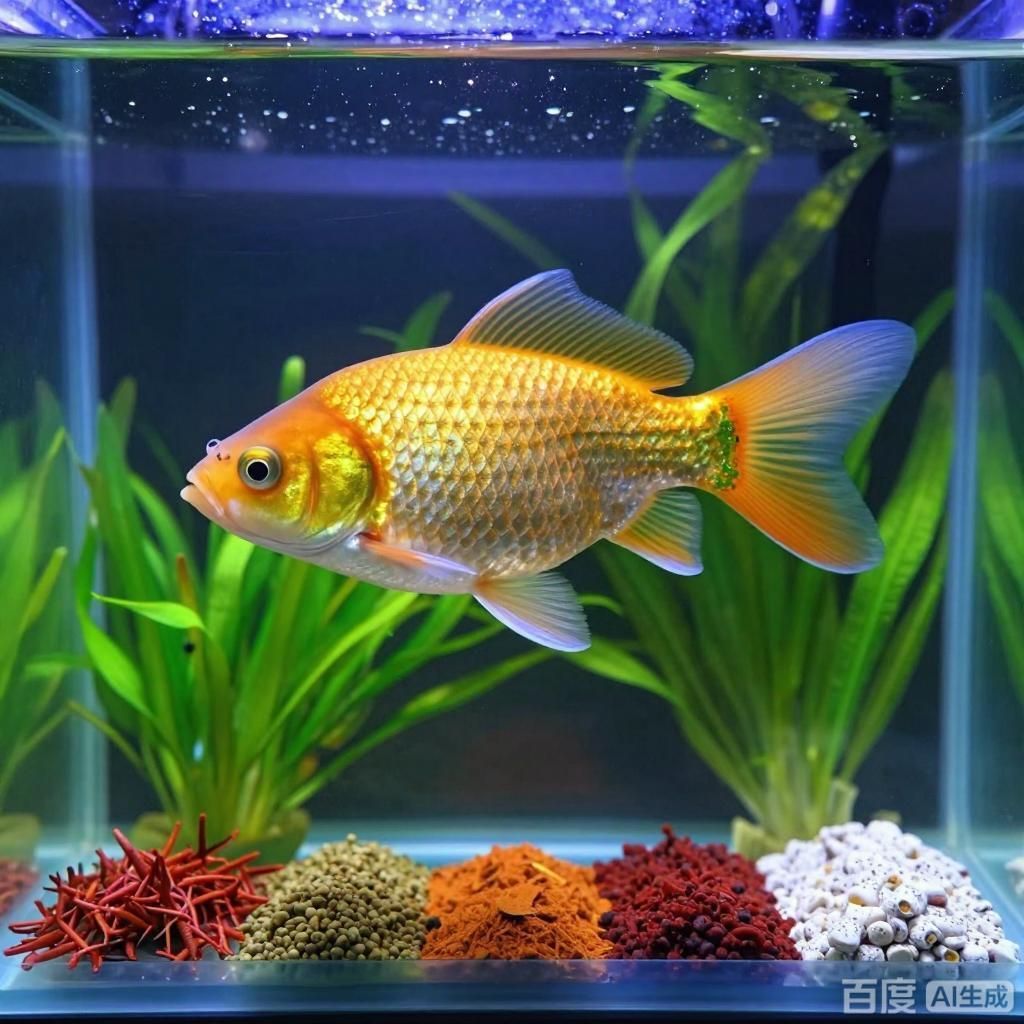 給我推薦一些金頭過背金龍魚的飼料，如何判斷金頭過背金龍魚的健康狀態？