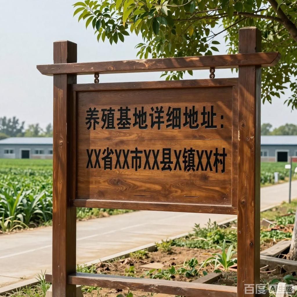 能否提供這些養殖基地的詳細地址，如何提供養殖基地的詳細地址？