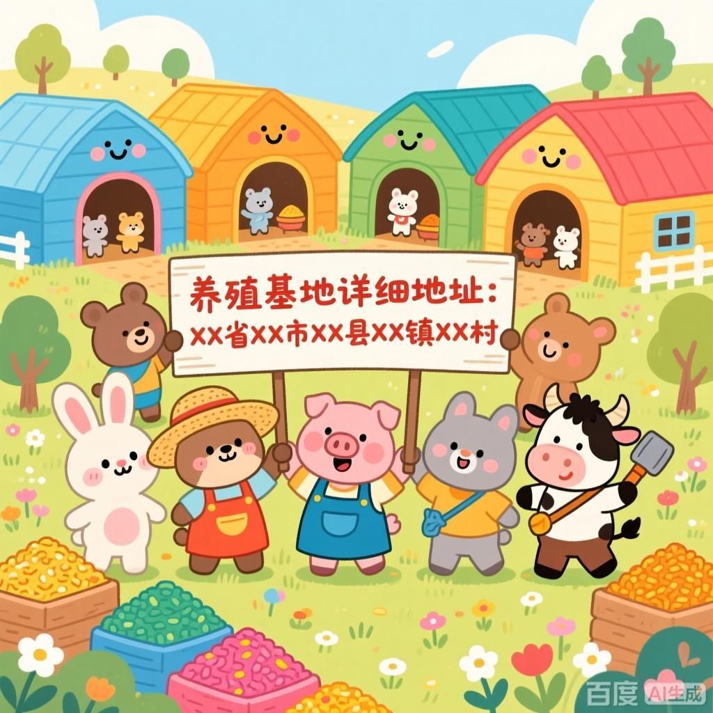 能否提供這些養殖基地的詳細地址，如何提供養殖基地的詳細地址？