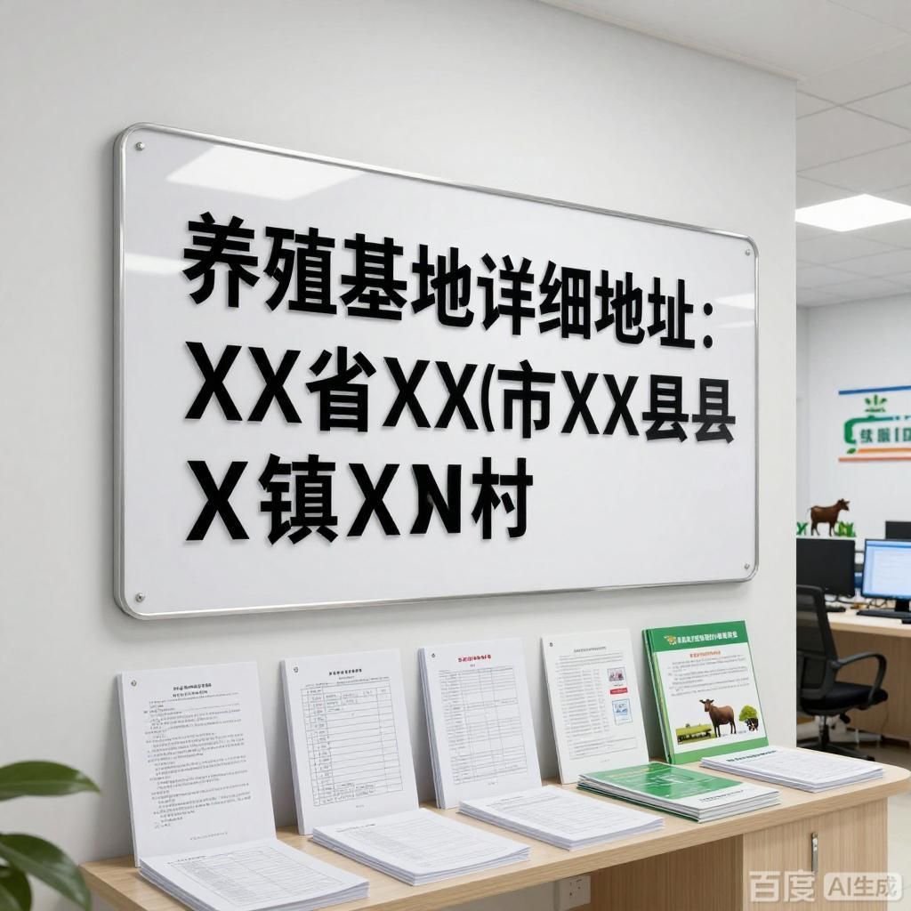 能否提供這些養殖基地的詳細地址，如何提供養殖基地的詳細地址？
