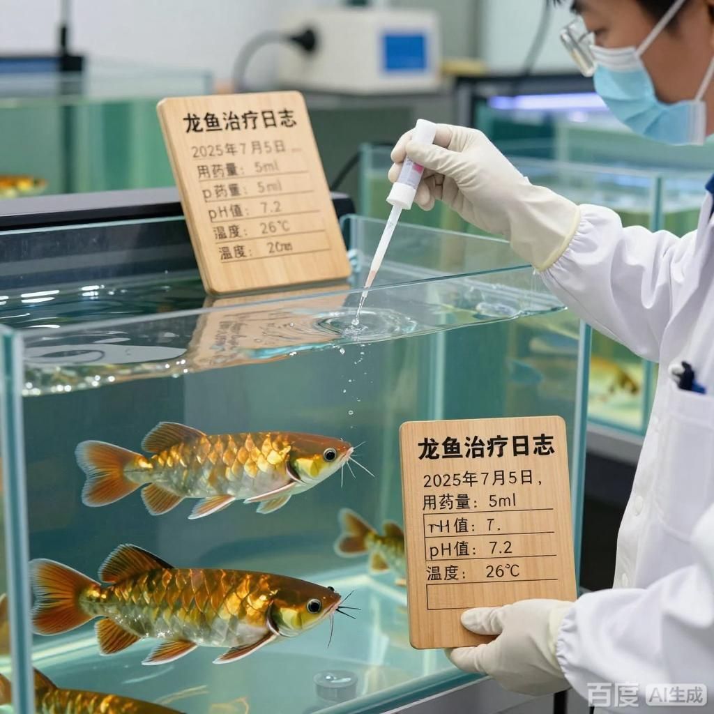 給我一些龍魚艾滋病治療的案例，龍魚艾滋病治療案例