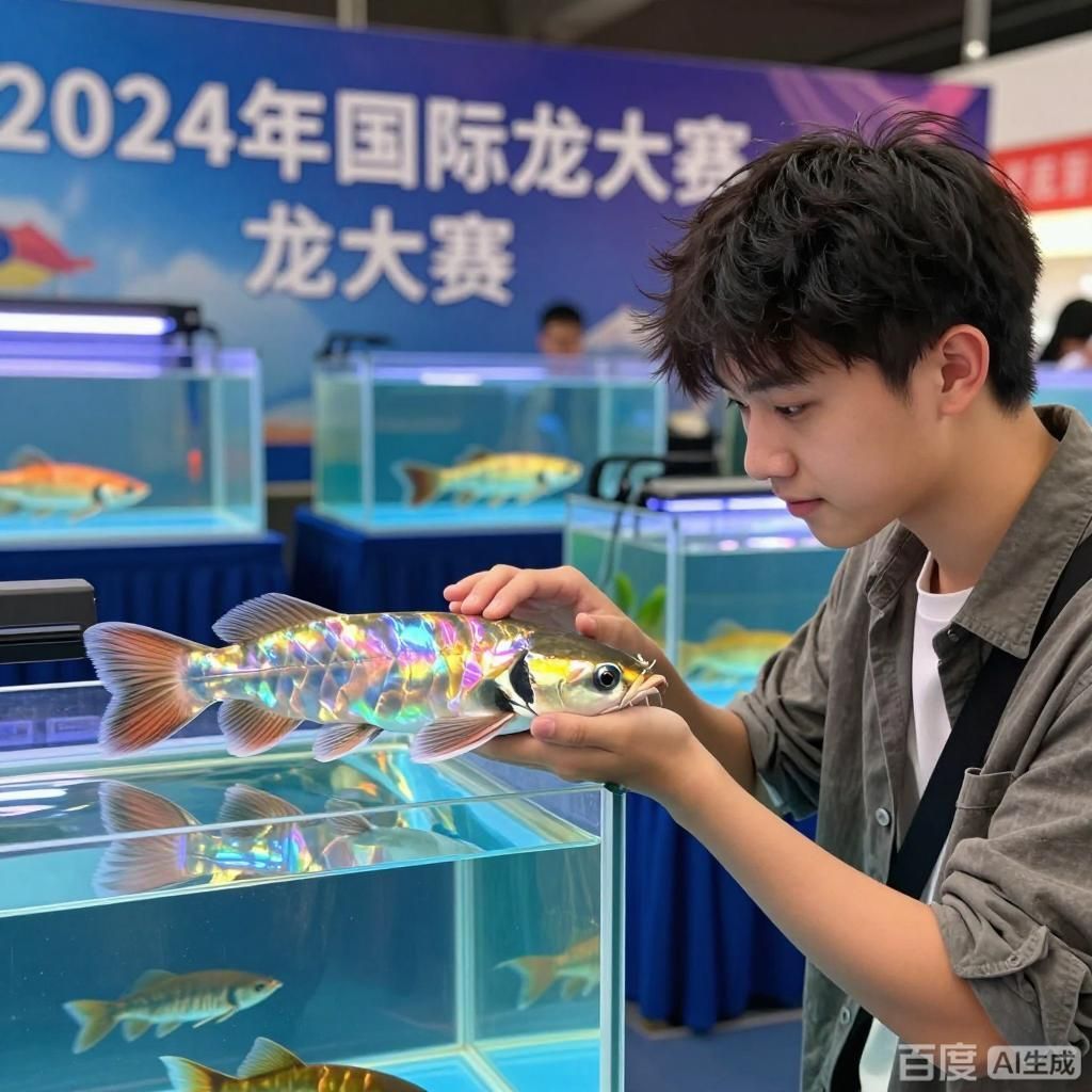 2024年龍魚比賽有哪些精彩瞬間，024年龍魚比賽精彩瞬間四幅圖聚焦2024年龍魚比賽精彩瞬間