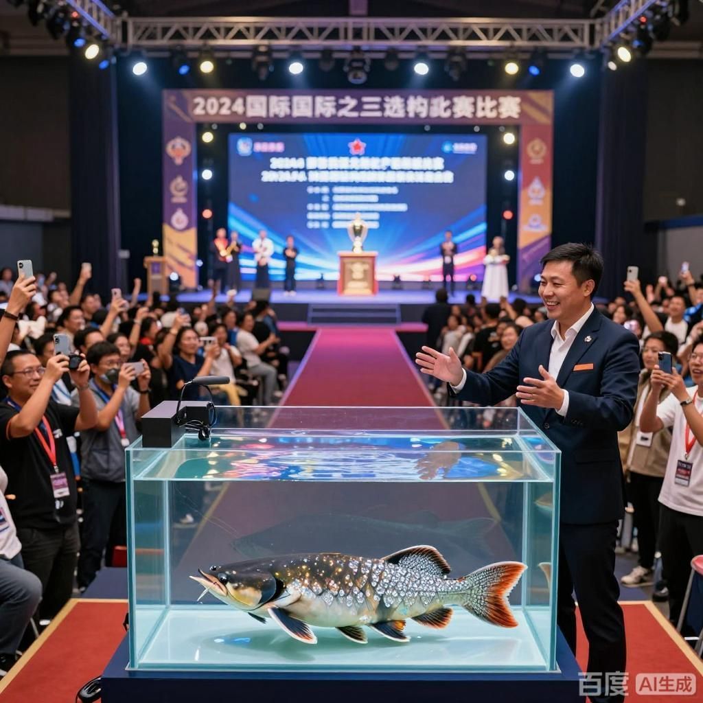 2024年龍魚比賽有哪些精彩瞬間，024年龍魚比賽精彩瞬間四幅圖聚焦2024年龍魚比賽精彩瞬間