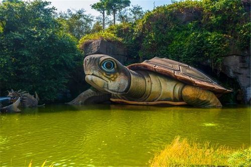 能否提供湖光巖龍魚的圖片或視頻，湖光巖龍魚是否真實存在