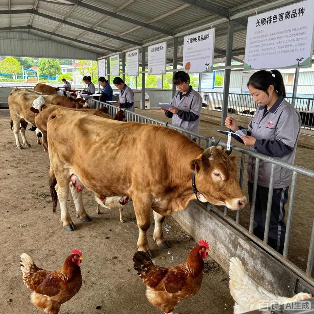 長順地區哪個養殖場最有名，長順縣綠源生態養殖有限公司四張圖圍繞長順知名養殖場